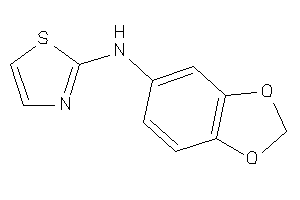 1,3-benzodioxol-5-yl(thiazol-2-yl)amine