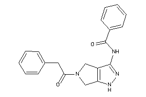 N-[5-(2-phenylacetyl)-4,6-dihydro-1H-pyrrolo[3,4-c]pyrazol-3-yl]benzamide