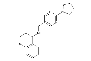 (2-pyrrolidinopyrimidin-5-yl)methyl-thiochroman-4-yl-amine