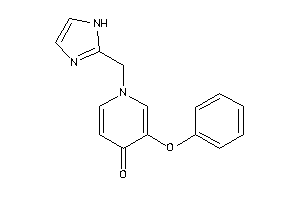 1-(1H-imidazol-2-ylmethyl)-3-phenoxy-4-pyridone