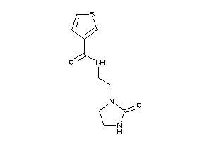 N-[2-(2-ketoimidazolidin-1-yl)ethyl]thiophene-3-carboxamide