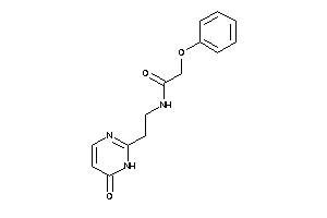 N-[2-(6-keto-1H-pyrimidin-2-yl)ethyl]-2-phenoxy-acetamide