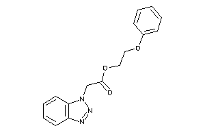 2-(benzotriazol-1-yl)acetic Acid 2-phenoxyethyl Ester