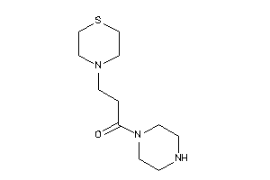 1-piperazino-3-thiomorpholino-propan-1-one