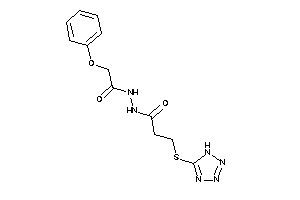 N'-(2-phenoxyacetyl)-3-(1H-tetrazol-5-ylthio)propionohydrazide