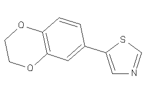5-(2,3-dihydro-1,4-benzodioxin-7-yl)thiazole
