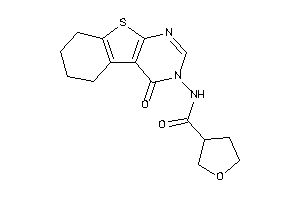 N-(4-keto-5,6,7,8-tetrahydrobenzothiopheno[2,3-d]pyrimidin-3-yl)tetrahydrofuran-3-carboxamide