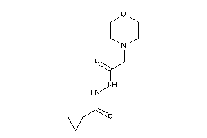 N'-(2-morpholinoacetyl)cyclopropanecarbohydrazide