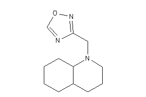 3-(3,4,4a,5,6,7,8,8a-octahydro-2H-quinolin-1-ylmethyl)-1,2,4-oxadiazole