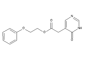 2-(6-keto-1H-pyrimidin-5-yl)acetic Acid 2-phenoxyethyl Ester