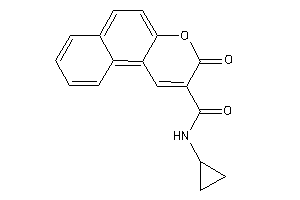 N-cyclopropyl-3-keto-benzo[f]chromene-2-carboxamide