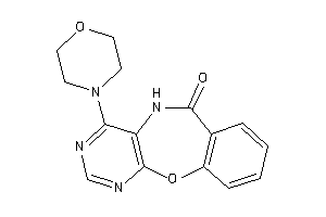 4-morpholino-5H-pyrimido[4,5-b][1,4]benzoxazepin-6-one