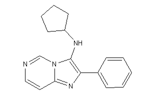 Cyclopentyl-(2-phenylimidazo[2,1-f]pyrimidin-3-yl)amine