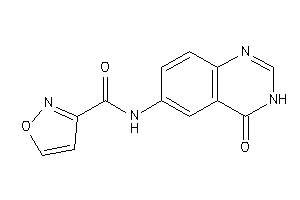 N-(4-keto-3H-quinazolin-6-yl)isoxazole-3-carboxamide