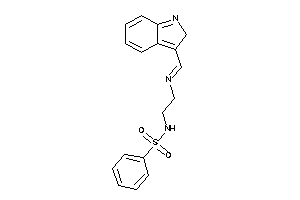 N-[2-(2H-indol-3-ylmethyleneamino)ethyl]benzenesulfonamide