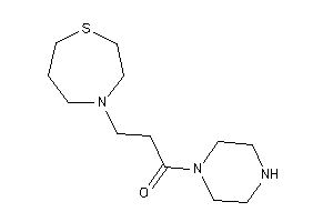 1-piperazino-3-(1,4-thiazepan-4-yl)propan-1-one