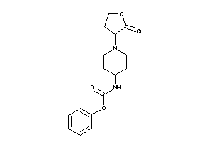 N-[1-(2-ketotetrahydrofuran-3-yl)-4-piperidyl]carbamic Acid Phenyl Ester