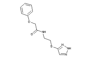 2-phenoxy-N-[2-(2H-triazol-4-ylthio)ethyl]acetamide