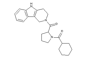 [1-(cyclohexanecarbonyl)pyrrolidin-2-yl]-(1,3,4,5-tetrahydropyrido[4,3-b]indol-2-yl)methanone