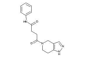 4-keto-N-phenyl-4-(1,4,6,7-tetrahydropyrazolo[4,3-c]pyridin-5-yl)butyramide