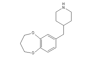 4-(3,4-dihydro-2H-1,5-benzodioxepin-7-ylmethyl)piperidine