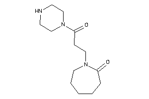 1-(3-keto-3-piperazino-propyl)azepan-2-one