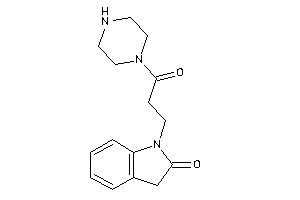 1-(3-keto-3-piperazino-propyl)oxindole