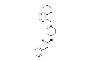 N-[1-(4H-1,3-benzodioxin-8-ylmethyl)-4-piperidyl]carbamic Acid Phenyl Ester