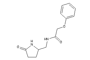 N-[(5-ketopyrrolidin-2-yl)methyl]-2-phenoxy-acetamide