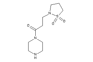Image of 3-(1,1-diketo-1,2-thiazolidin-2-yl)-1-piperazino-propan-1-one