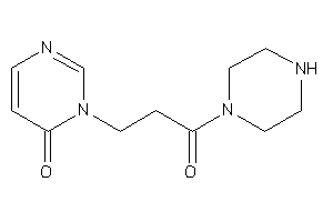 3-(3-keto-3-piperazino-propyl)pyrimidin-4-one