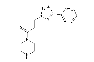 3-(5-phenyltetrazol-2-yl)-1-piperazino-propan-1-one