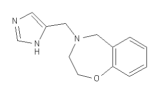 4-(1H-imidazol-5-ylmethyl)-3,5-dihydro-2H-1,4-benzoxazepine