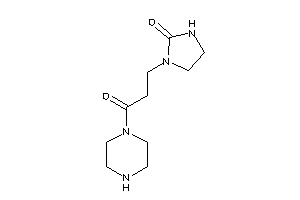 1-(3-keto-3-piperazino-propyl)-2-imidazolidinone