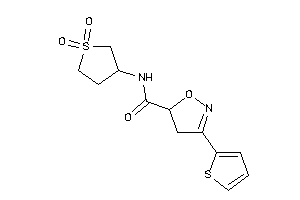 N-(1,1-diketothiolan-3-yl)-3-(2-thienyl)-2-isoxazoline-5-carboxamide