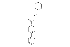 1-(4-phenyl-3,6-dihydro-2H-pyridin-1-yl)-2-(tetrahydropyran-2-ylmethoxy)ethanone