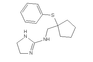 2-imidazolin-2-yl-[[1-(phenylthio)cyclopentyl]methyl]amine