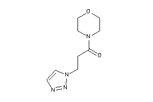 1-morpholino-3-(triazol-1-yl)propan-1-one