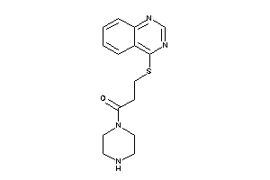 1-piperazino-3-(quinazolin-4-ylthio)propan-1-one