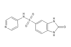 2-keto-N-(4-pyridyl)-1,3-dihydrobenzimidazole-5-sulfonamide