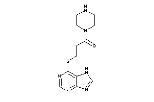 1-piperazino-3-(7H-purin-6-ylthio)propan-1-one