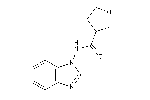 N-(benzimidazol-1-yl)tetrahydrofuran-3-carboxamide