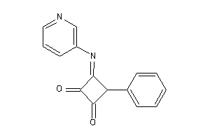 3-phenyl-4-(3-pyridylimino)cyclobutane-1,2-quinone