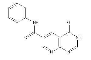 Image of 4-keto-N-phenyl-3H-pyrido[2,3-d]pyrimidine-6-carboxamide