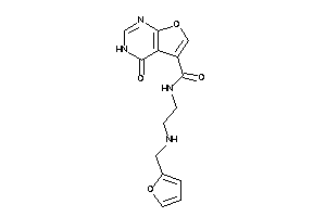 N-[2-(2-furfurylamino)ethyl]-4-keto-3H-furo[2,3-d]pyrimidine-5-carboxamide