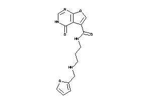 N-[3-(2-furfurylamino)propyl]-4-keto-3H-furo[2,3-d]pyrimidine-5-carboxamide