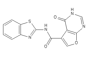 N-(1,3-benzothiazol-2-yl)-4-keto-3H-furo[2,3-d]pyrimidine-5-carboxamide