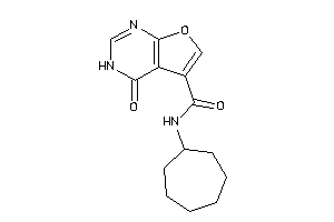 N-cycloheptyl-4-keto-3H-furo[2,3-d]pyrimidine-5-carboxamide