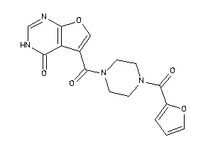 5-[4-(2-furoyl)piperazine-1-carbonyl]-3H-furo[2,3-d]pyrimidin-4-one