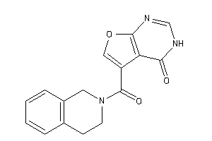 5-(3,4-dihydro-1H-isoquinoline-2-carbonyl)-3H-furo[2,3-d]pyrimidin-4-one